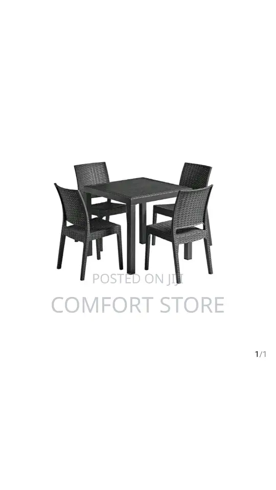 Modern Classic Unique Dinning in Black