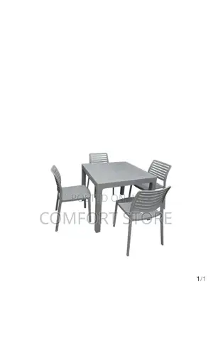Rectangular Dining Table With 4 Chairs