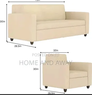 3 Seaters Box Sofa Set Packages in Any Colour From 980,000/- On Order