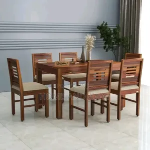 6 Seaters Local Wooden Dining Sets in Any Colour From 1,500,000/-