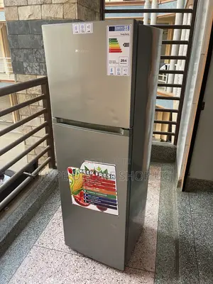 Fast Cooling Imported Used 220l Hisense Silver 2door Refrigerator