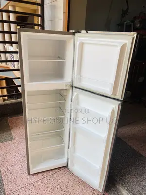 Fast Cooling Imported Used 220l Hisense Silver 2door Refrigerator