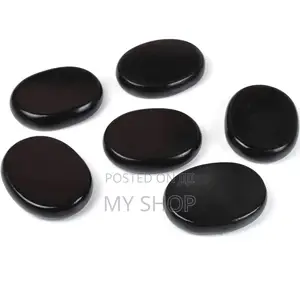 6pcs Medium Hot Massage Stones