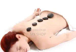 6pcs Medium Hot Massage Stones