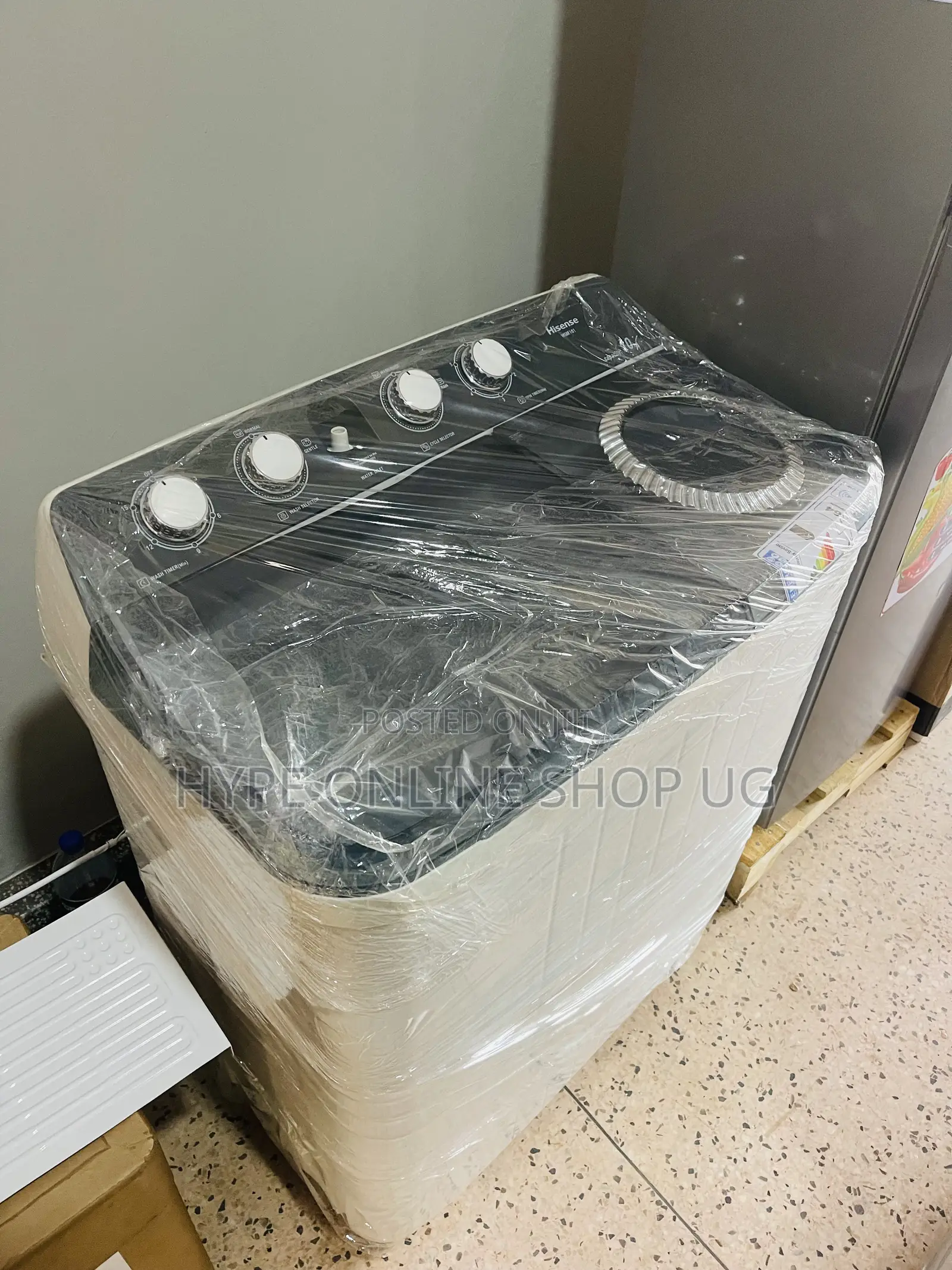 Imported Used 10kg’S Hisense Twinturb Washing Machine