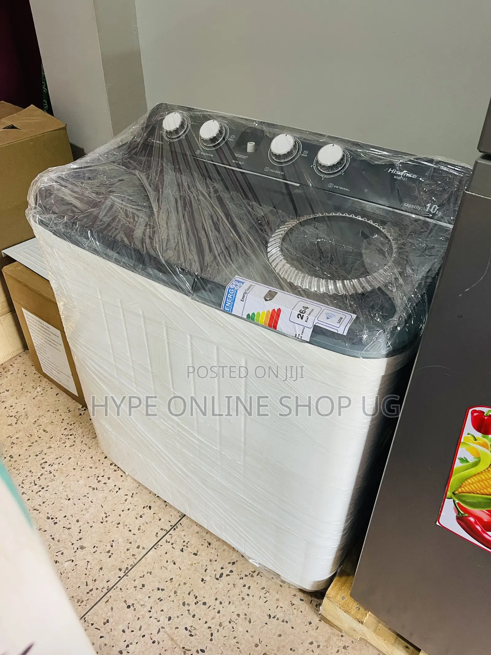 Imported Used 10kg’S Hisense Twinturb Washing Machine