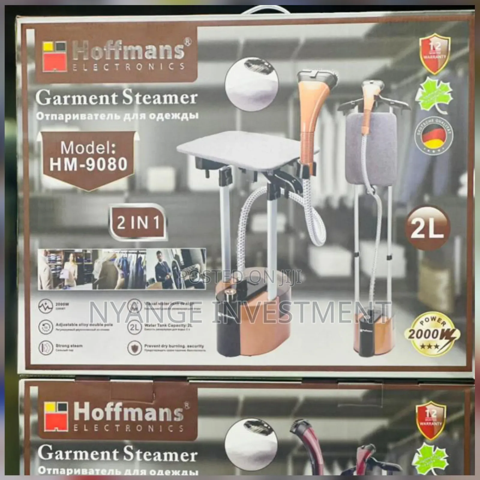 Hoffman Garment Steamer With Boards