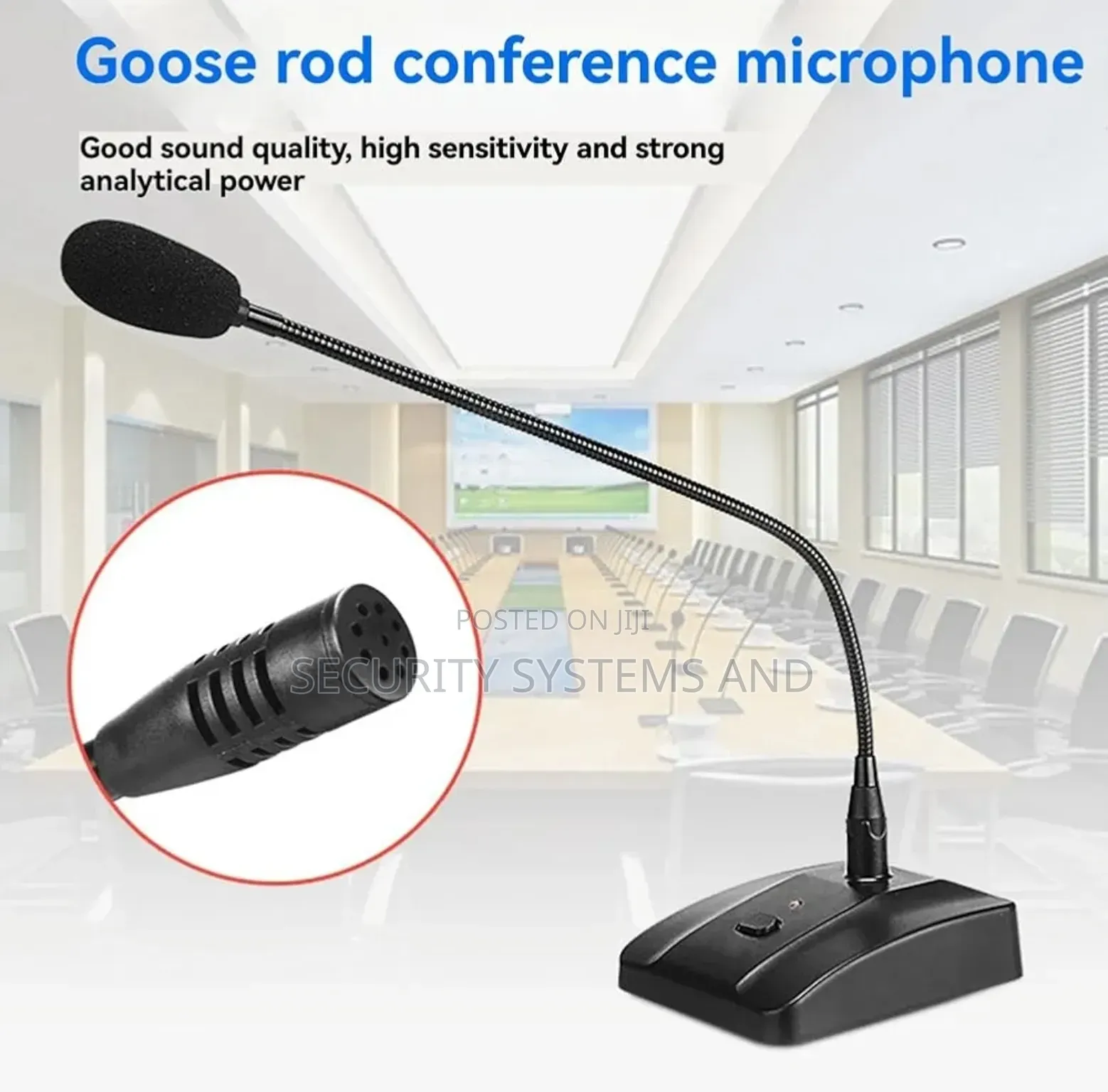 Phillips Proffessional Wired Microphone Conference Microphone -Goose