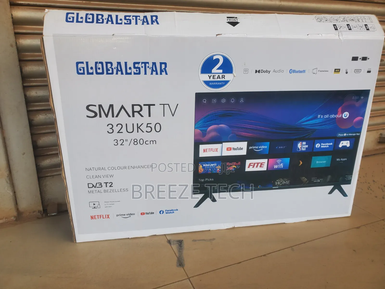 Android Tv 32" Globalstar