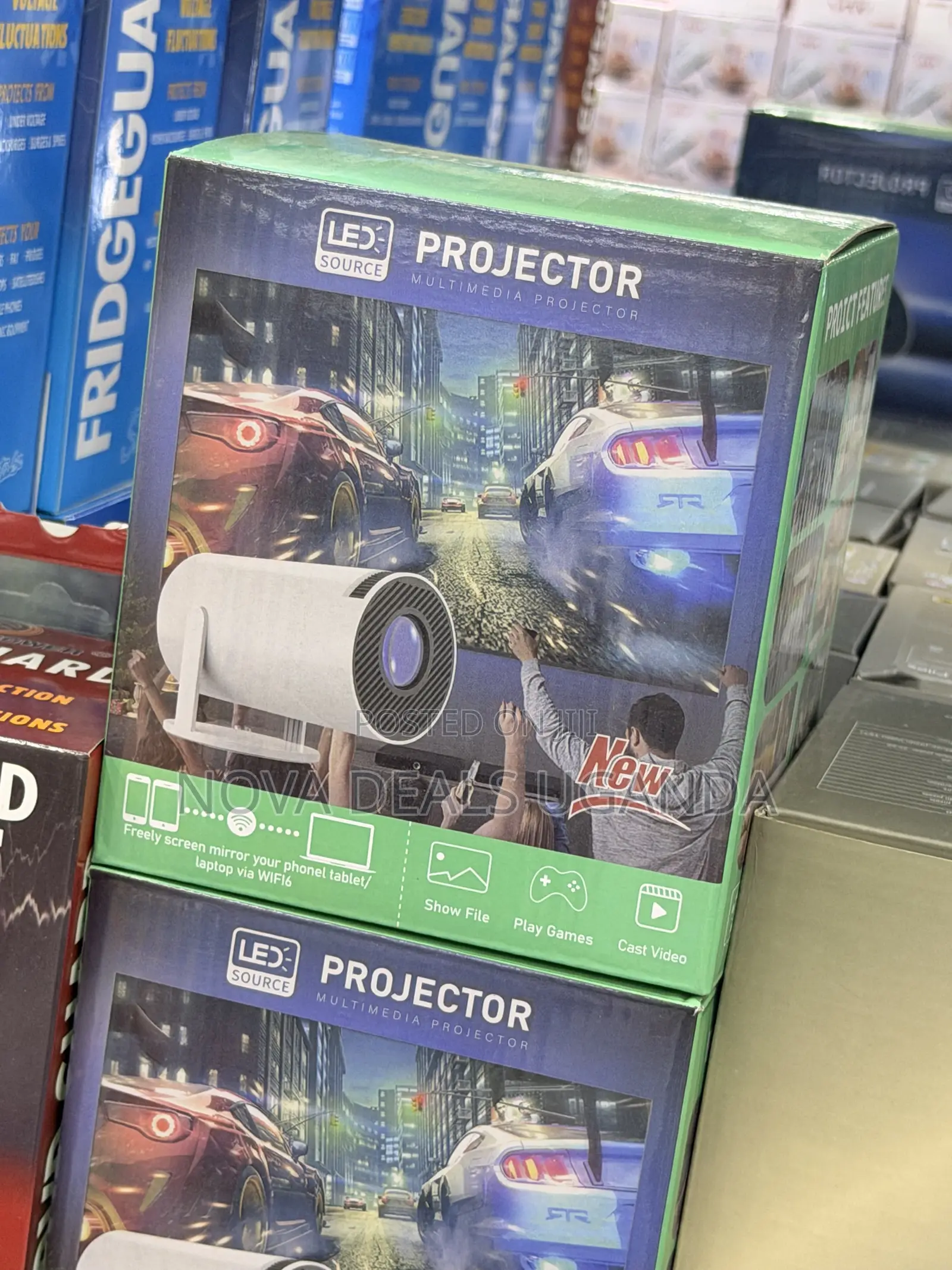 Portable Multimedia Led Projector
