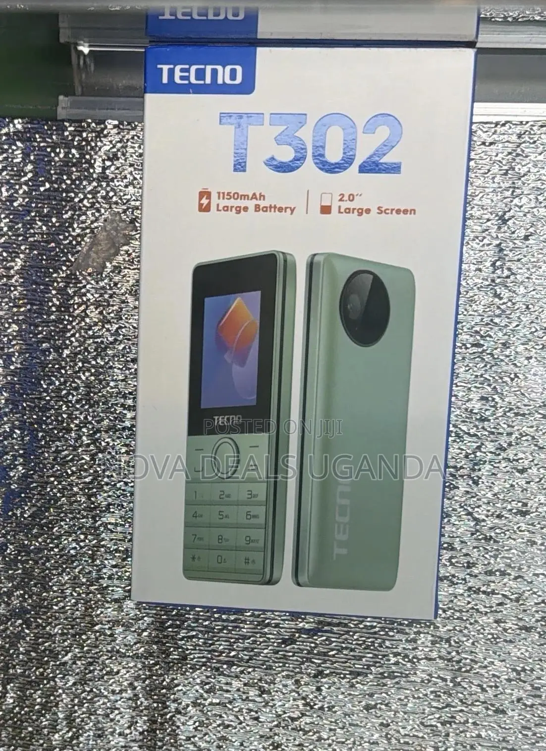 New Tecno T302 Green