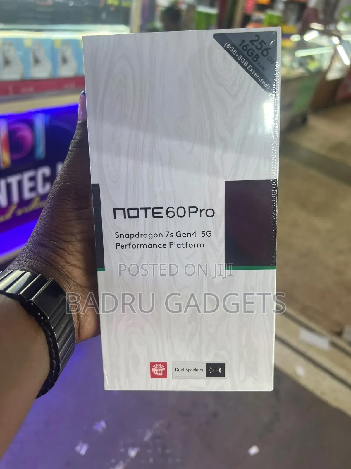 New Infinix Note 60 Pro 256 GB Black