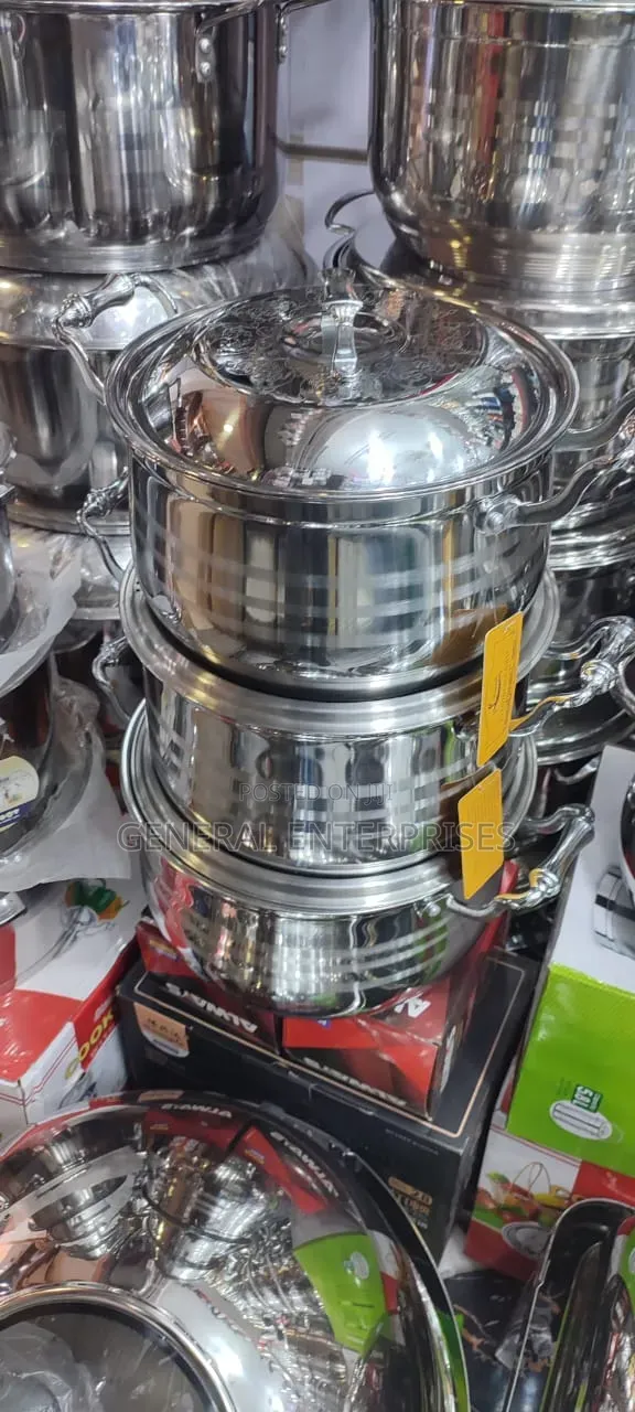 Stainless Steel Combination Series Casserole Set