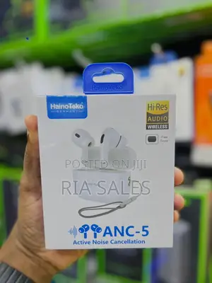 Hainoteko Anc-5 Bluetooth Earphones Active Noise Cancellation