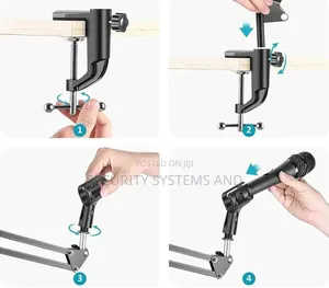 Microphone Recording Stand- Microphone Arm Stand Foldable