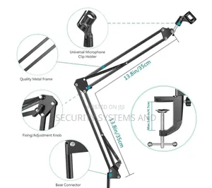 Microphone Recording Stand- Microphone Arm Stand Foldable