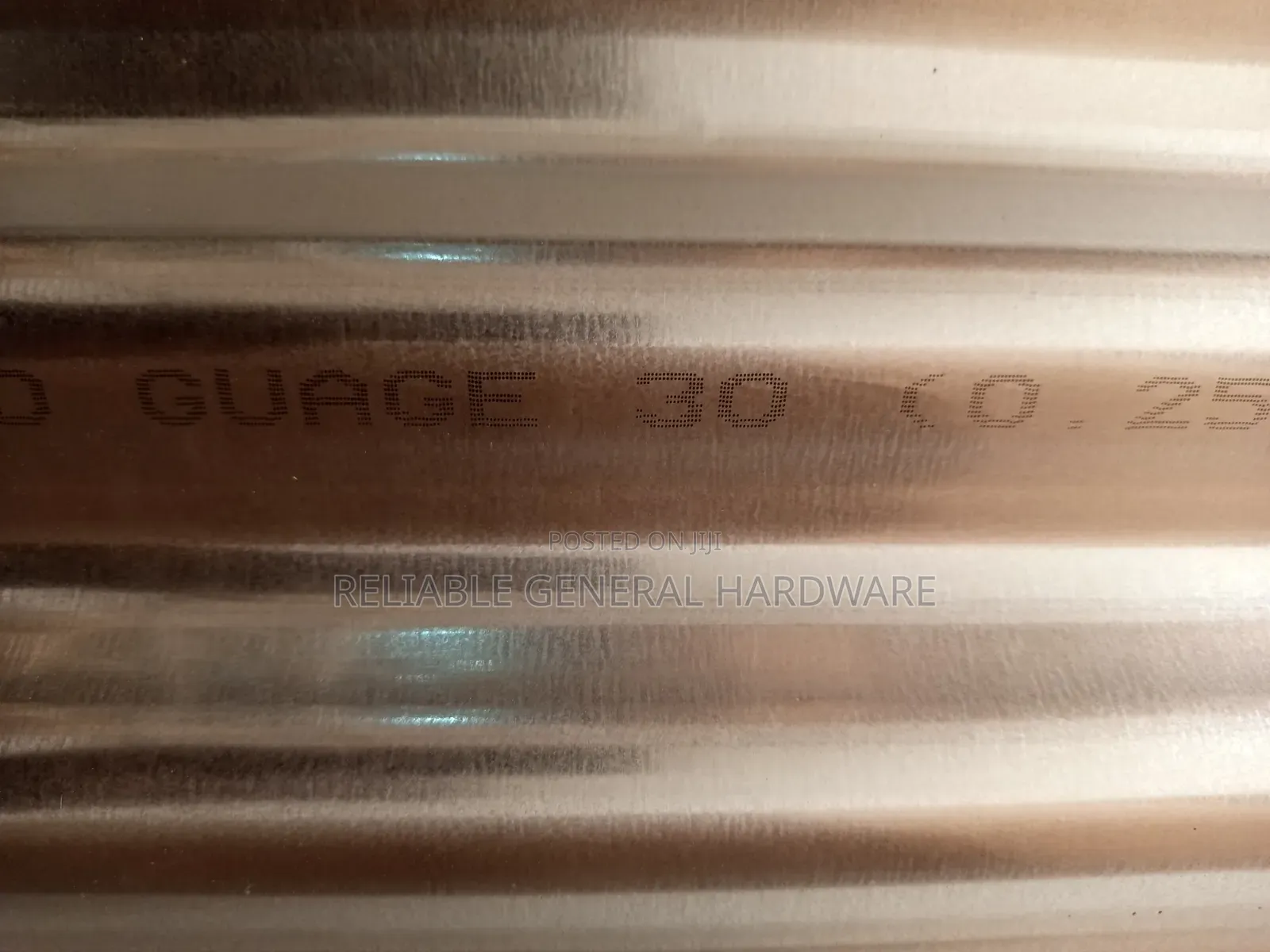 Reject Iron Sheets G 30 White Roofings