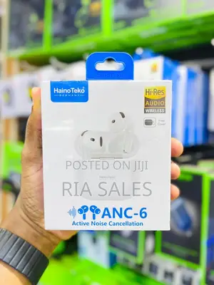 Hainoteko Anc-6 Bluetooth Earphones With Anc and Smart Touch Control