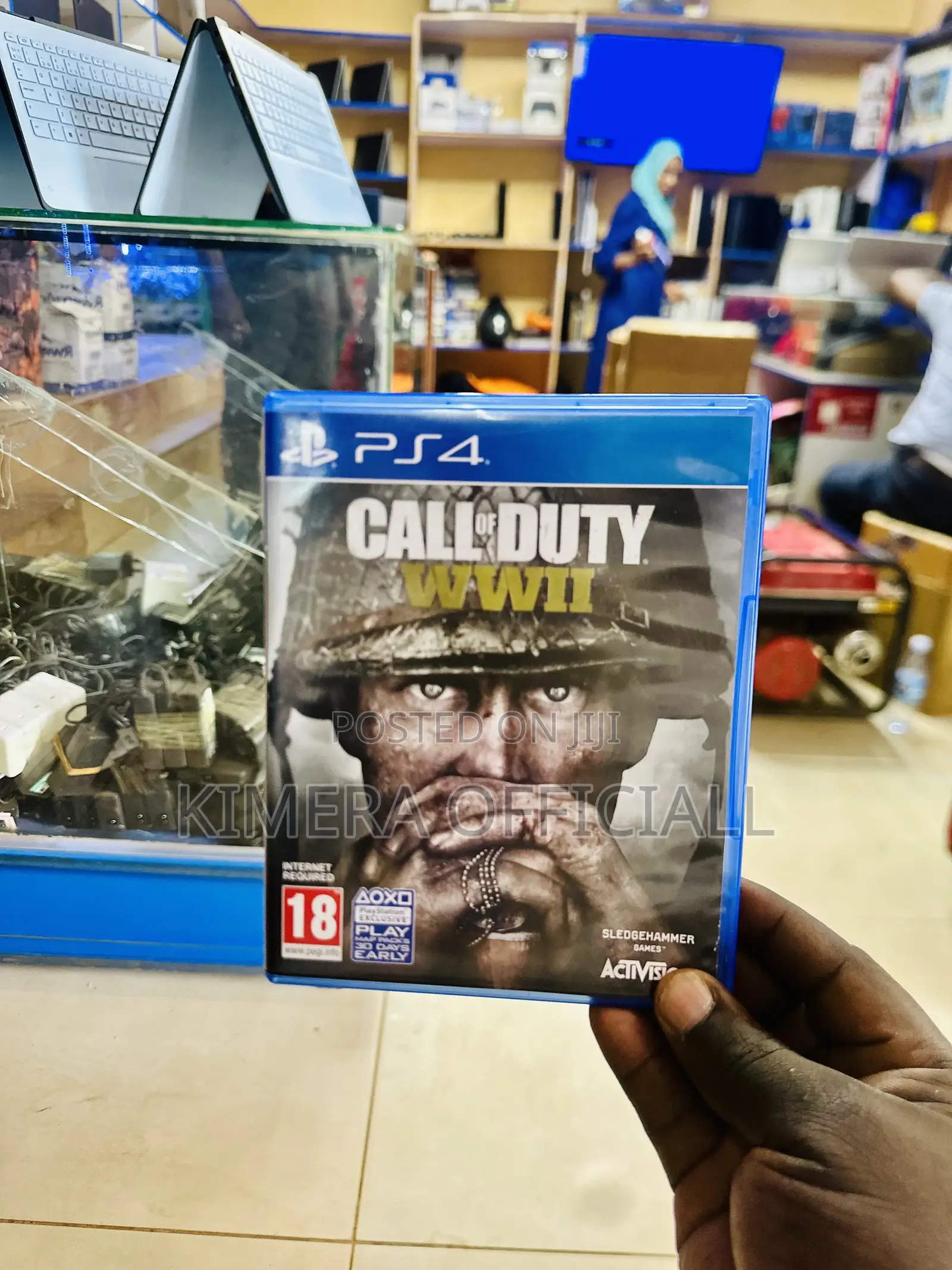 Call of Duty World War 11 Game Cd for Ps4