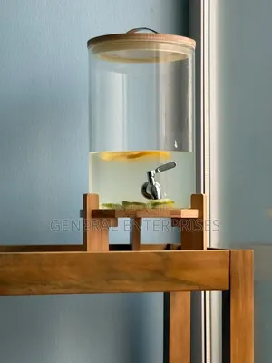 Navaris Glass Drinks Dispenser