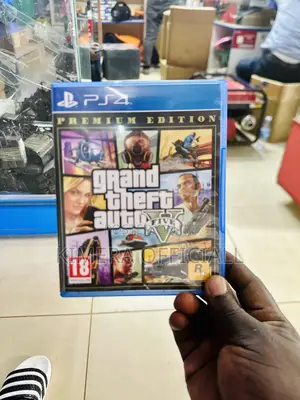 Grand Theft Auto Five Ps4 Gaming Cd
