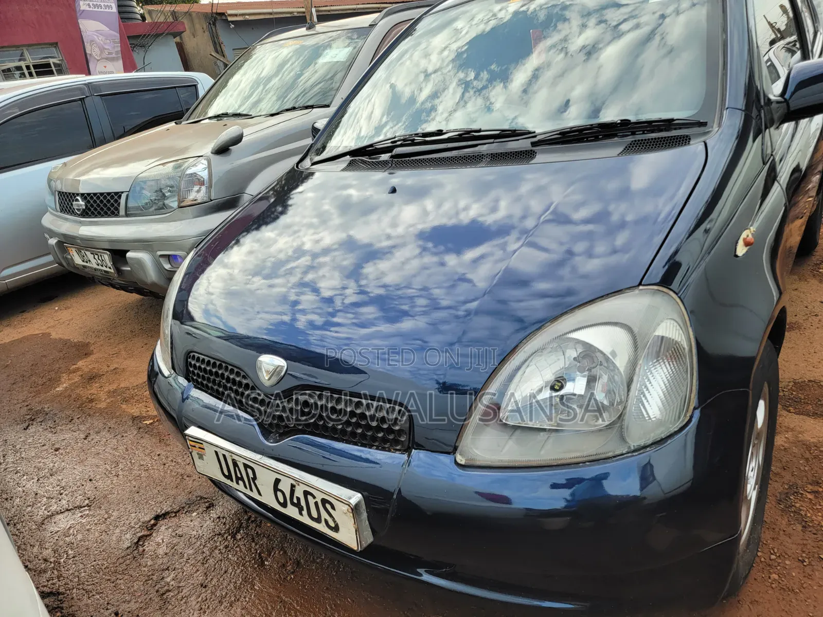 Toyota Vitz 2003 Blue