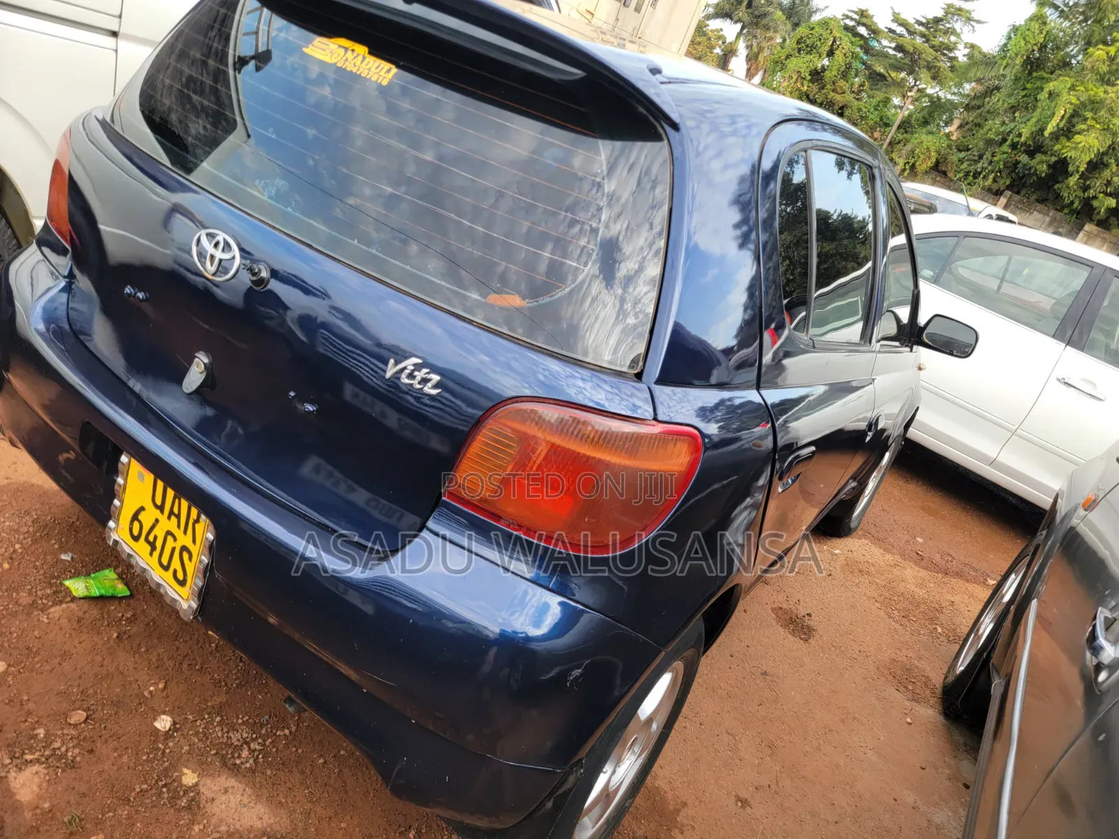 Toyota Vitz 2003 Blue