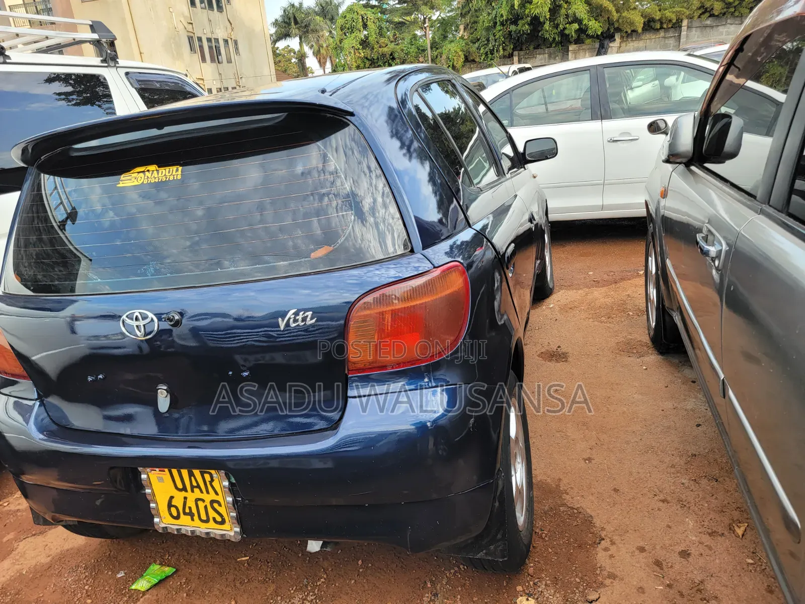 Toyota Vitz 2003 Blue
