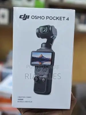 Dji Osmo Pocket 4 Creator Combo, Pocket Gimble Vlog Camera