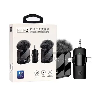 F11-2 Wireless Microphone System Includes Two Transmitters (Tx)
