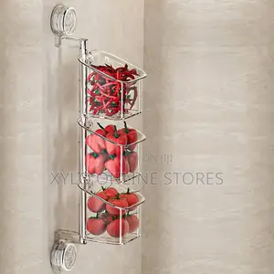 A 3 Tier Wall Mounted Storage Rack