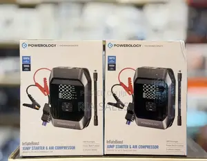 Car Jump Starter,Powerology 1000a Jump Starter and Air Compressor