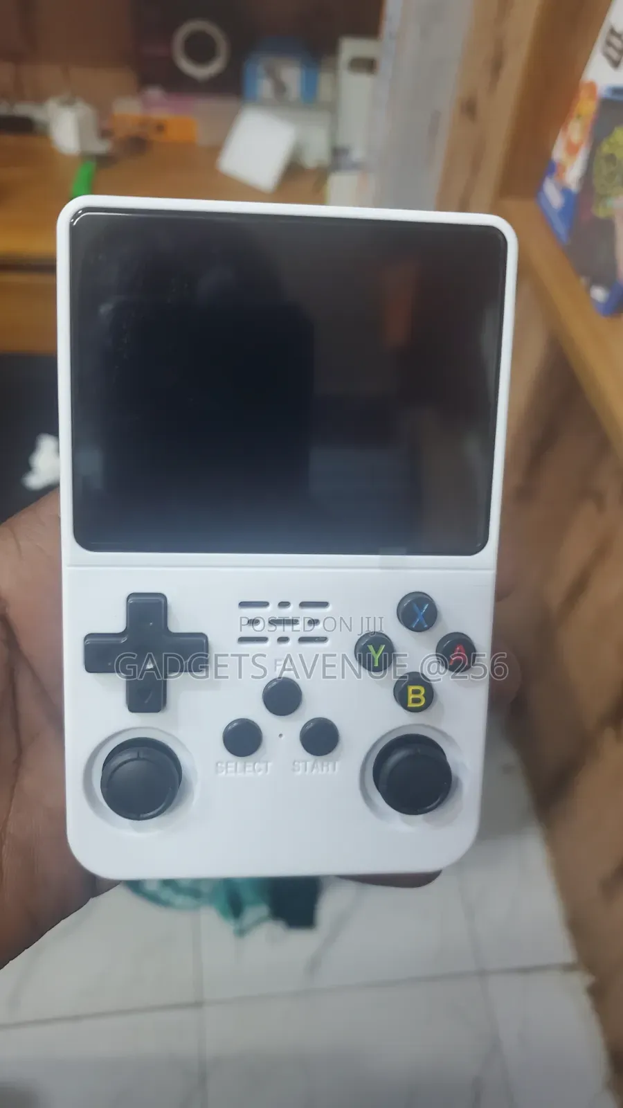 R36s Handheld Game Console Features a 3.5-Inch Ips Display.
