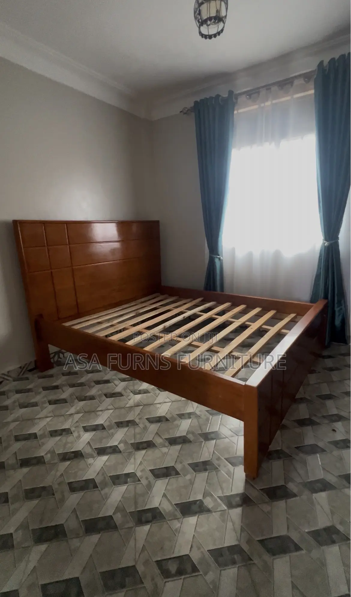 5by6 Strong Wooden Bed Available