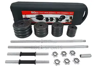 50kg Fitness Adjustable Dumbbells Case