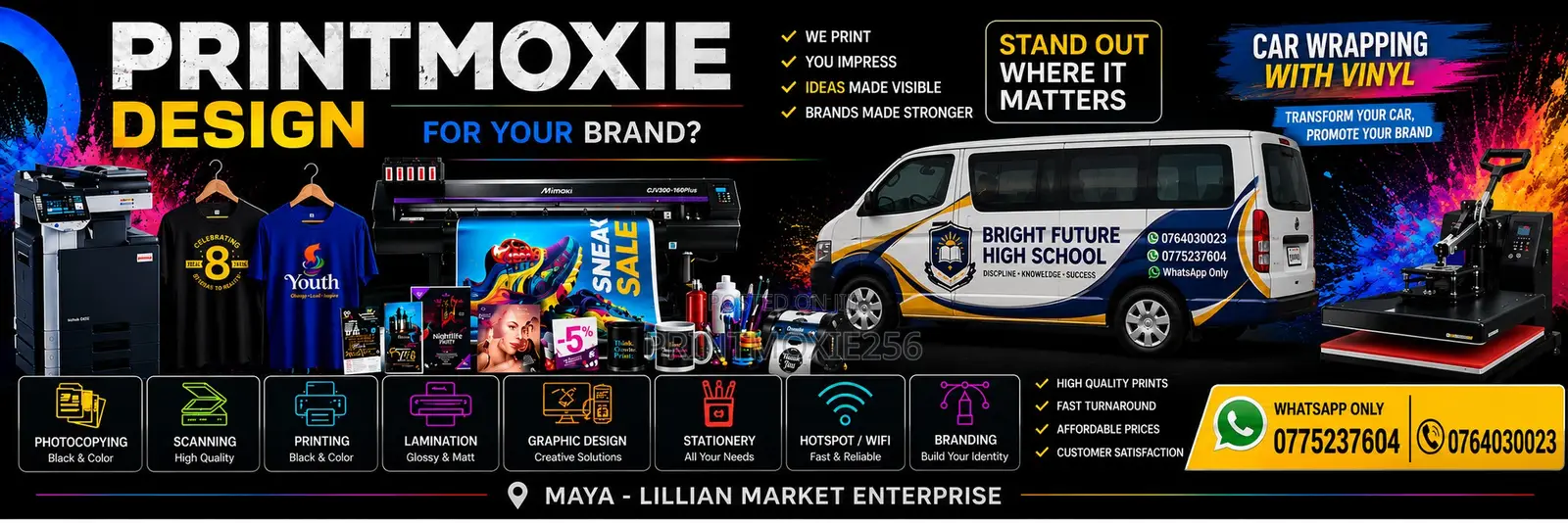 Graphic Design- Printing- Branding and Stationery