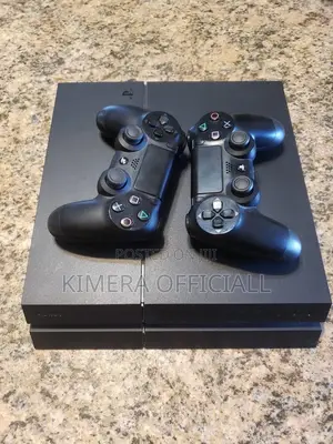 Playstation 4 Console Chipped With Two Pads and Games