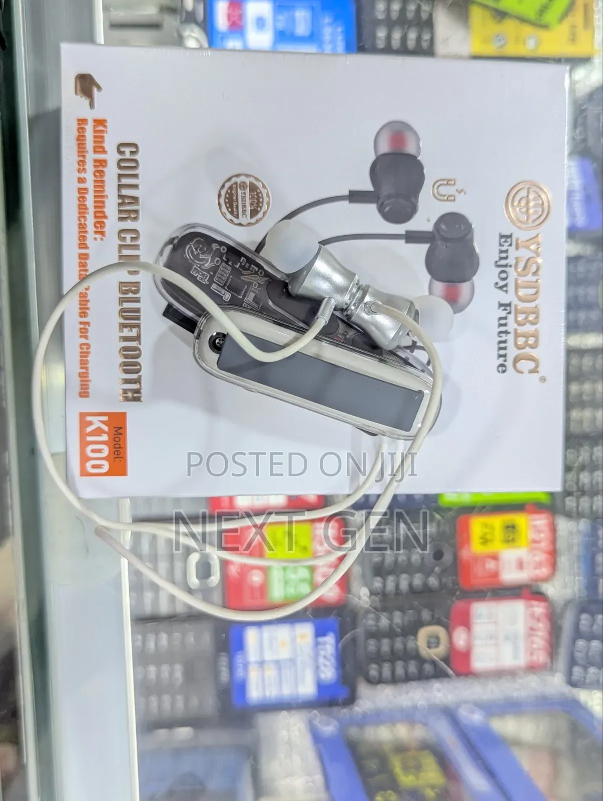Ysdbbc Collar Clip Bluetooth Earphones