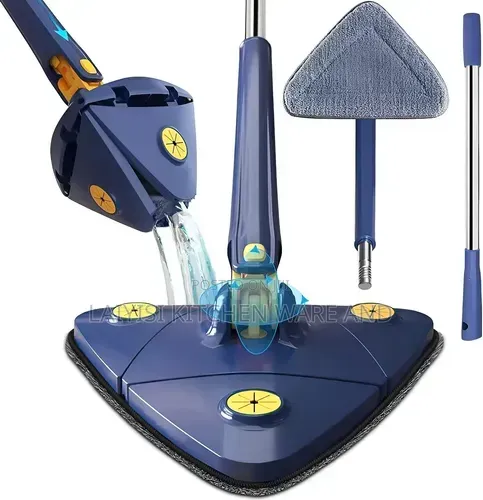 Rotatable Adjustable Cleaning Mop Extendable With Long Handle Hand