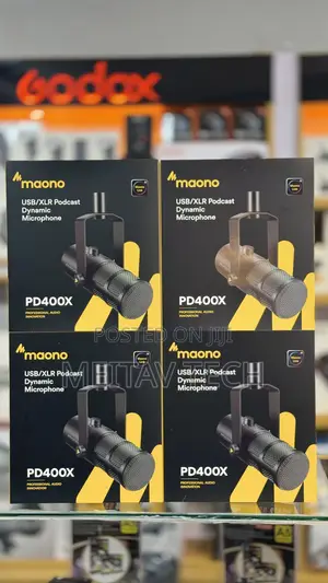 Maono Pd400x Usb/XLR Podcast Dynamic