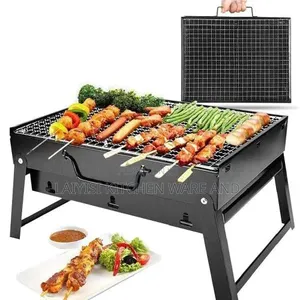 Quality Portable Barbecue Grill - Black.