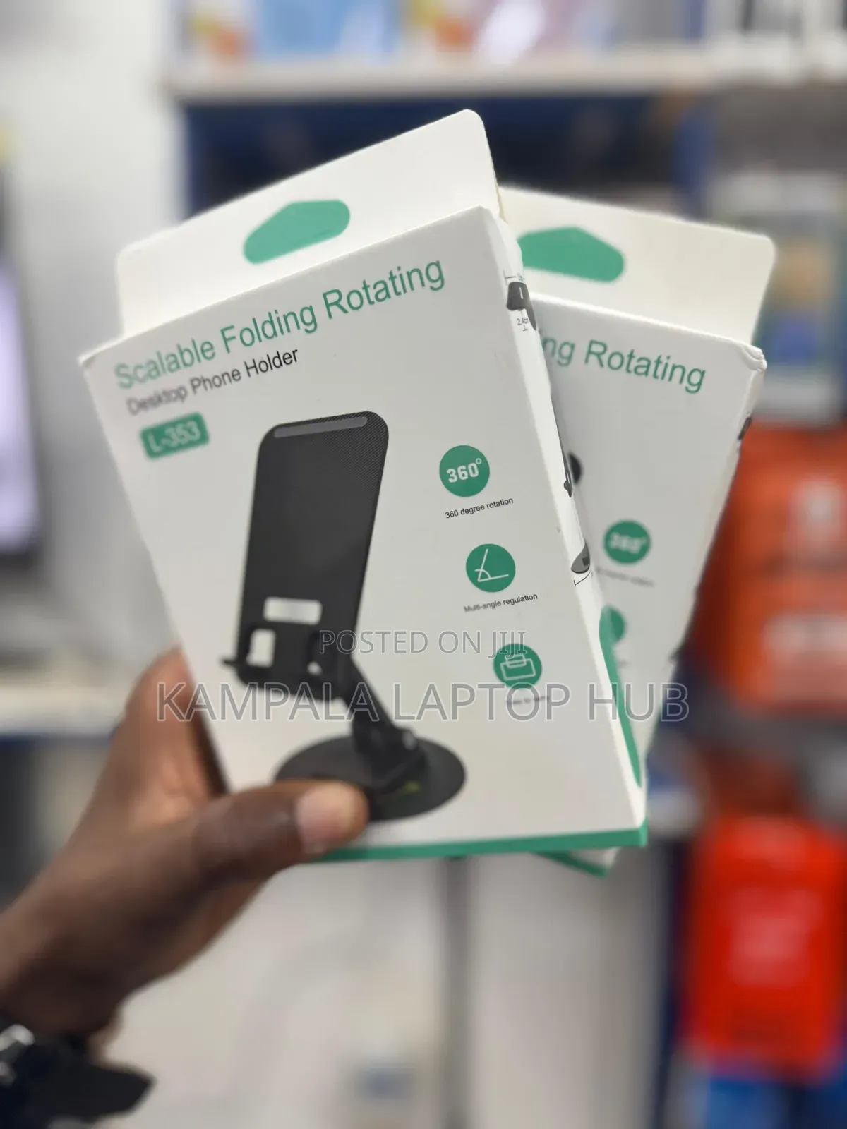 Scalable Folding Rotating Phone Holder L-353 / Multi-Angle Cradle