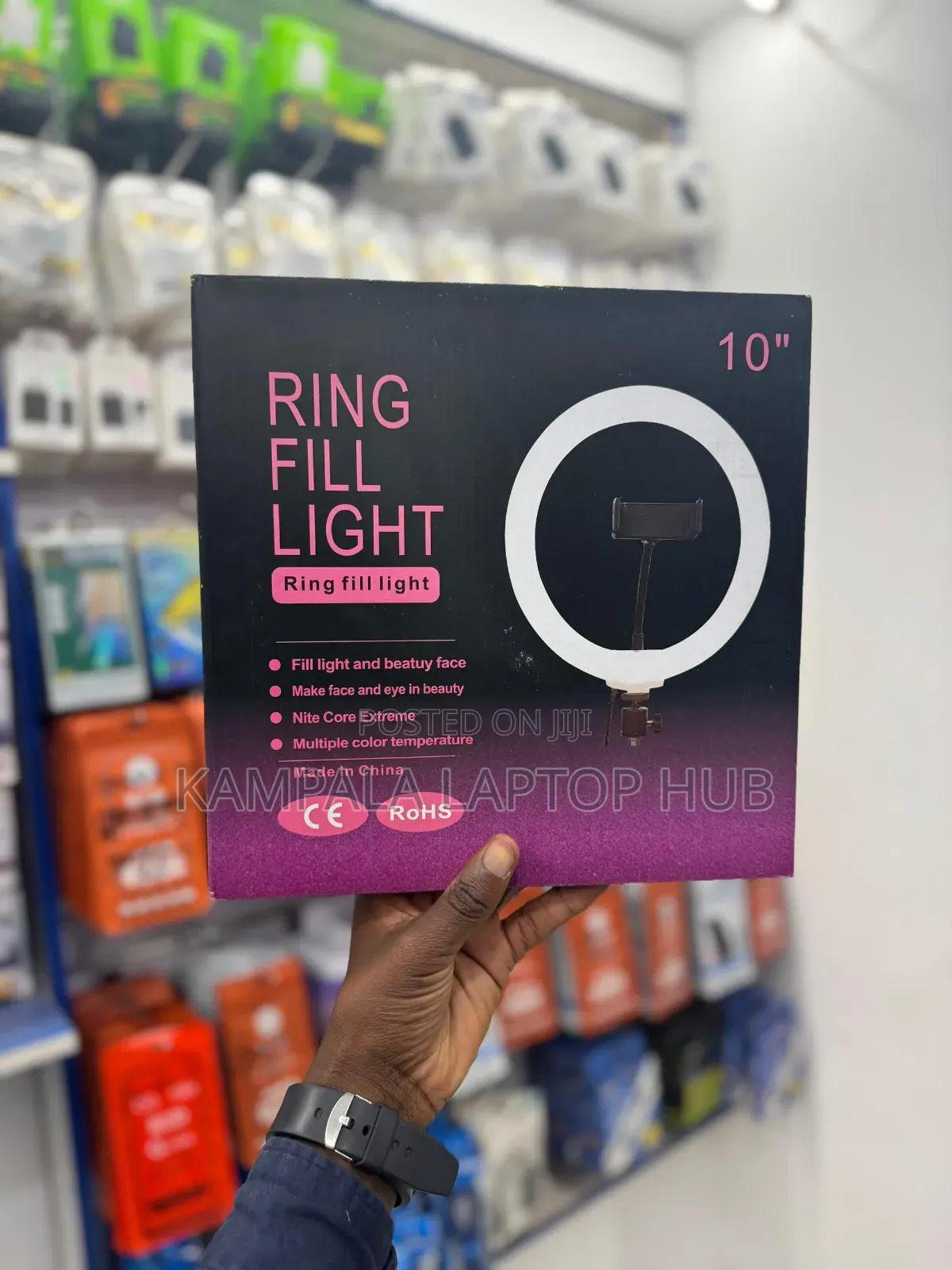 LJJ-30 Led Ring Fill Light [Premium 30cm Studio Stand Set]