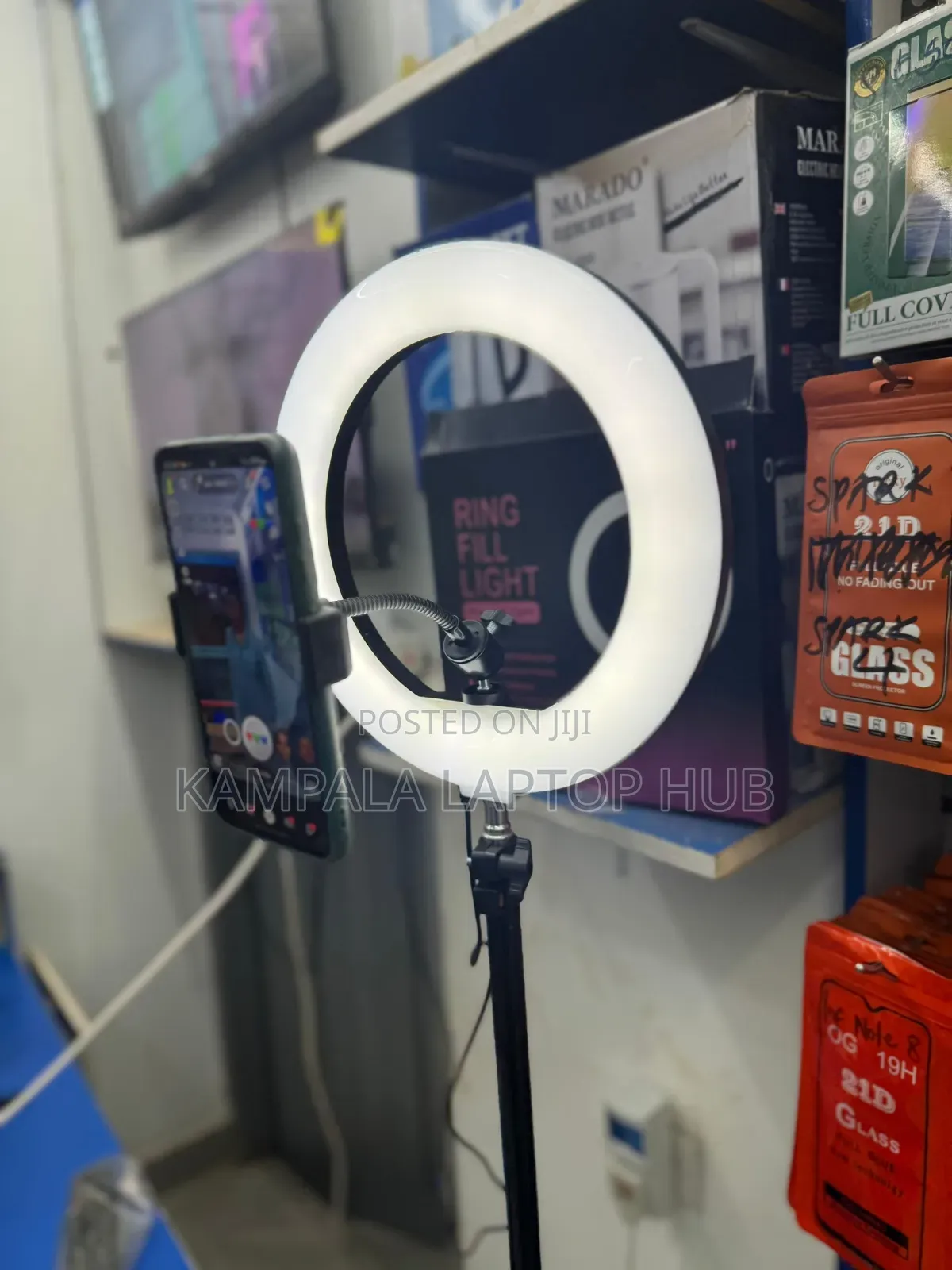 LJJ-30 Led Ring Fill Light [Premium 30cm Studio Stand Set]