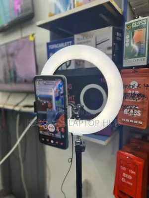 LJJ-30 Led Ring Fill Light - 12" Desktop Video Call Lamp