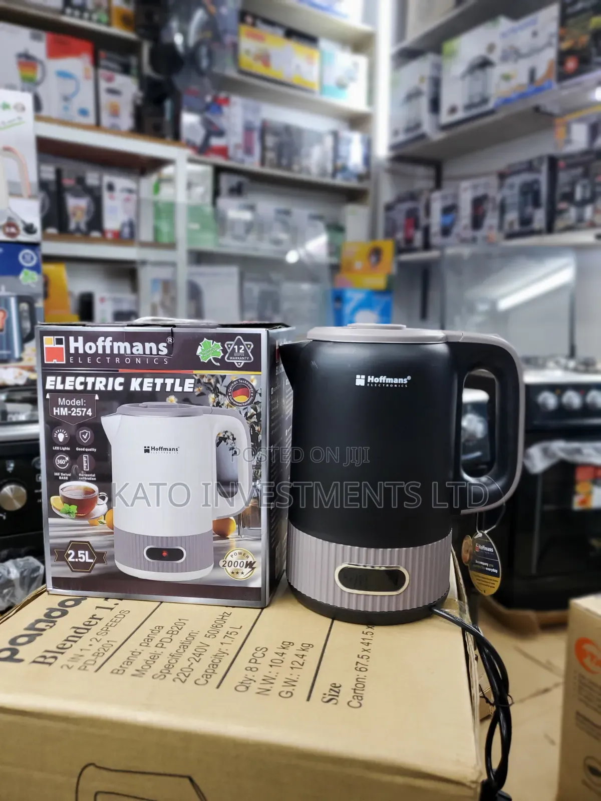 2.5l Hoffmans Stylish Electric Kettle