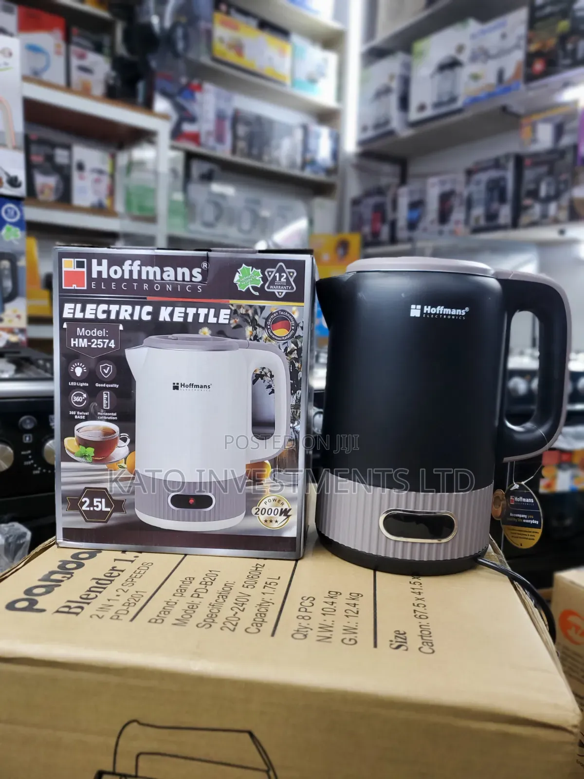 2.5l Hoffmans Stylish Electric Kettle