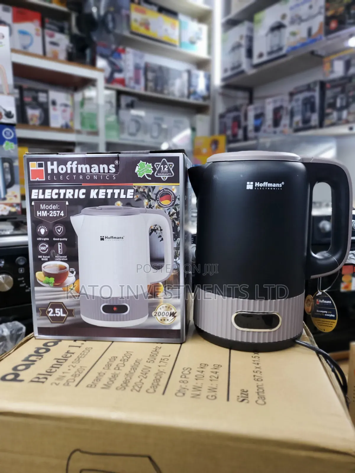 2.5l Hoffmans Stylish Electric Kettle