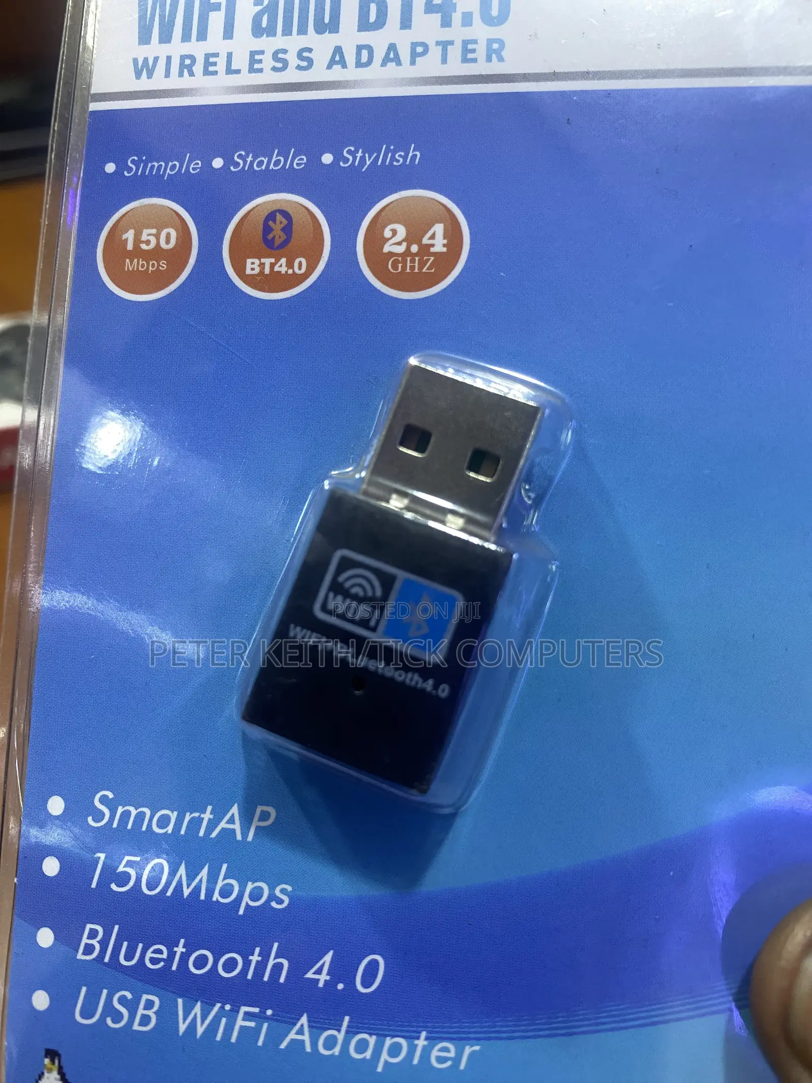 High Speed Single Wifi/Bluetooth Dongle All in One