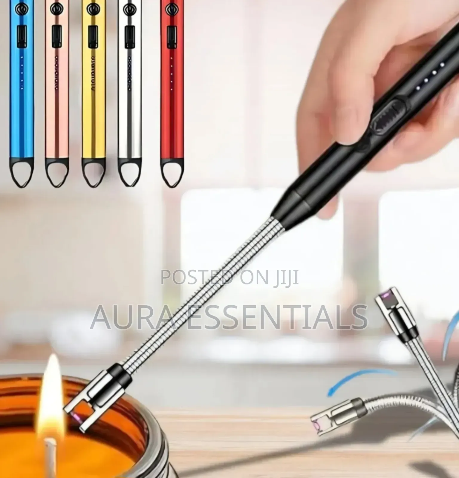 Rechargeable Electric Arc Gas Lighter